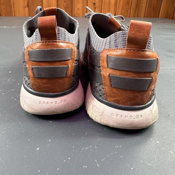 Cole Haan C27734 GRAND.OS Lace Up Shoes Men’s 12 M Grey Grandmotion Sneakers - Picture 5 of 9